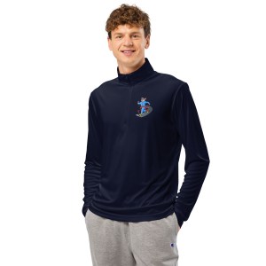 Lightweight quarter-zip pullover