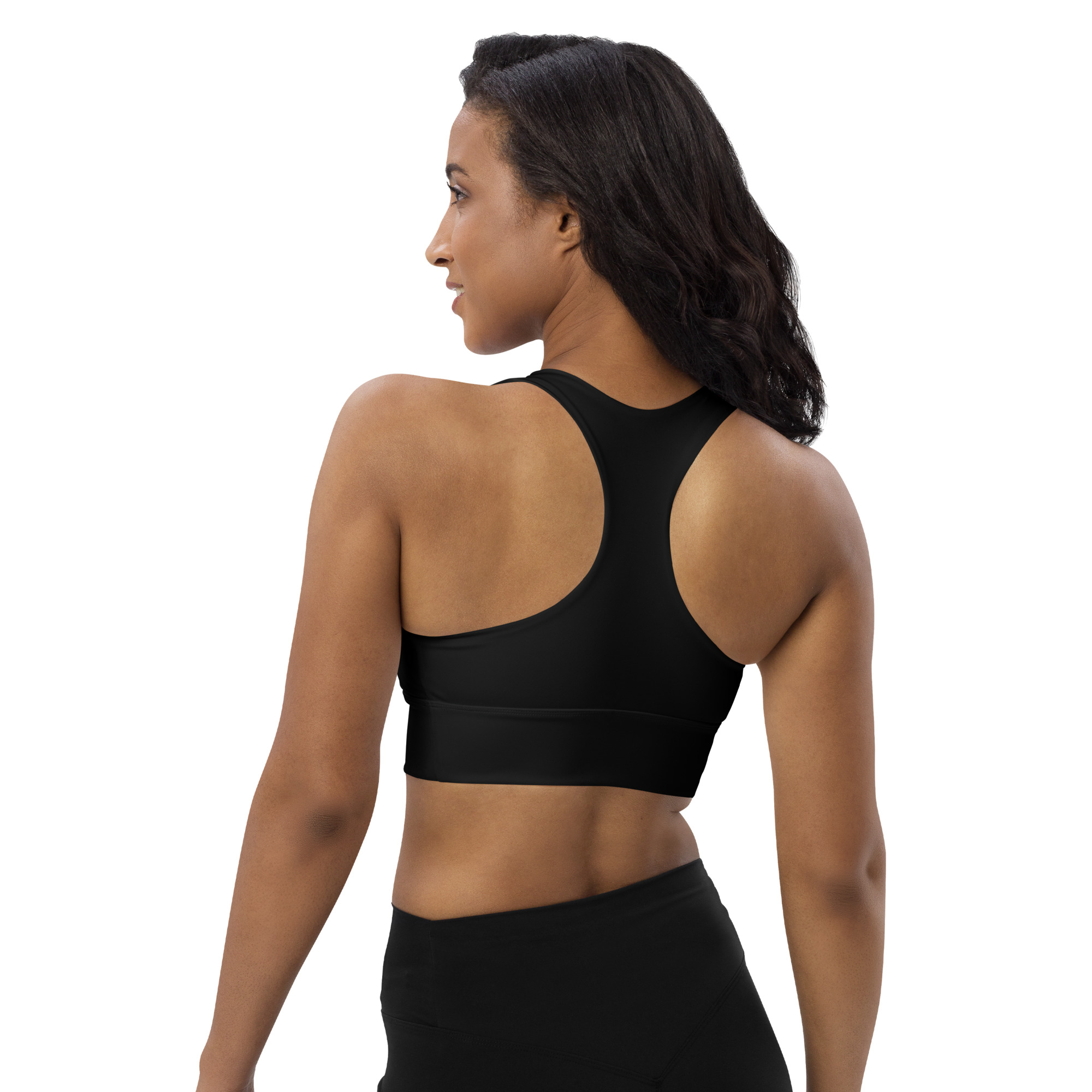 Recycled Longline Sports Bra - Image 2