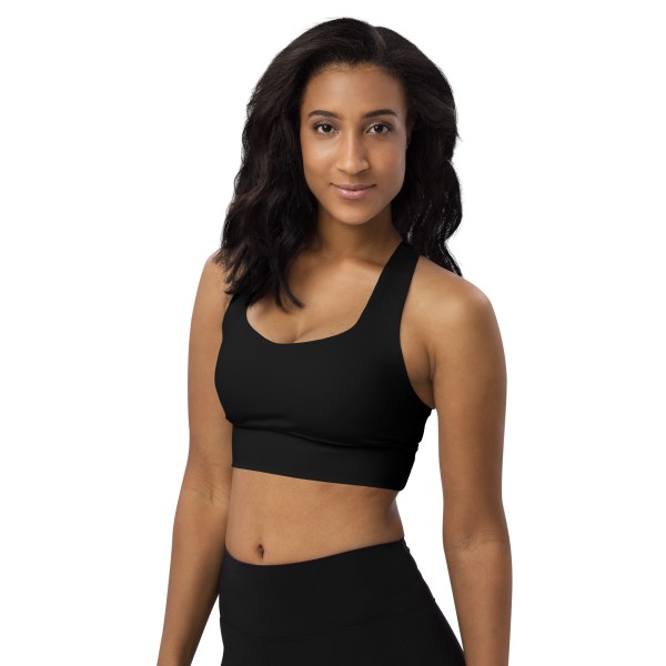 Recycled Longline Sports Bra