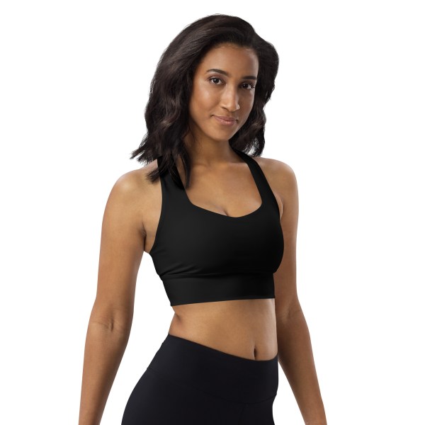 Recycled Longline Sports Bra