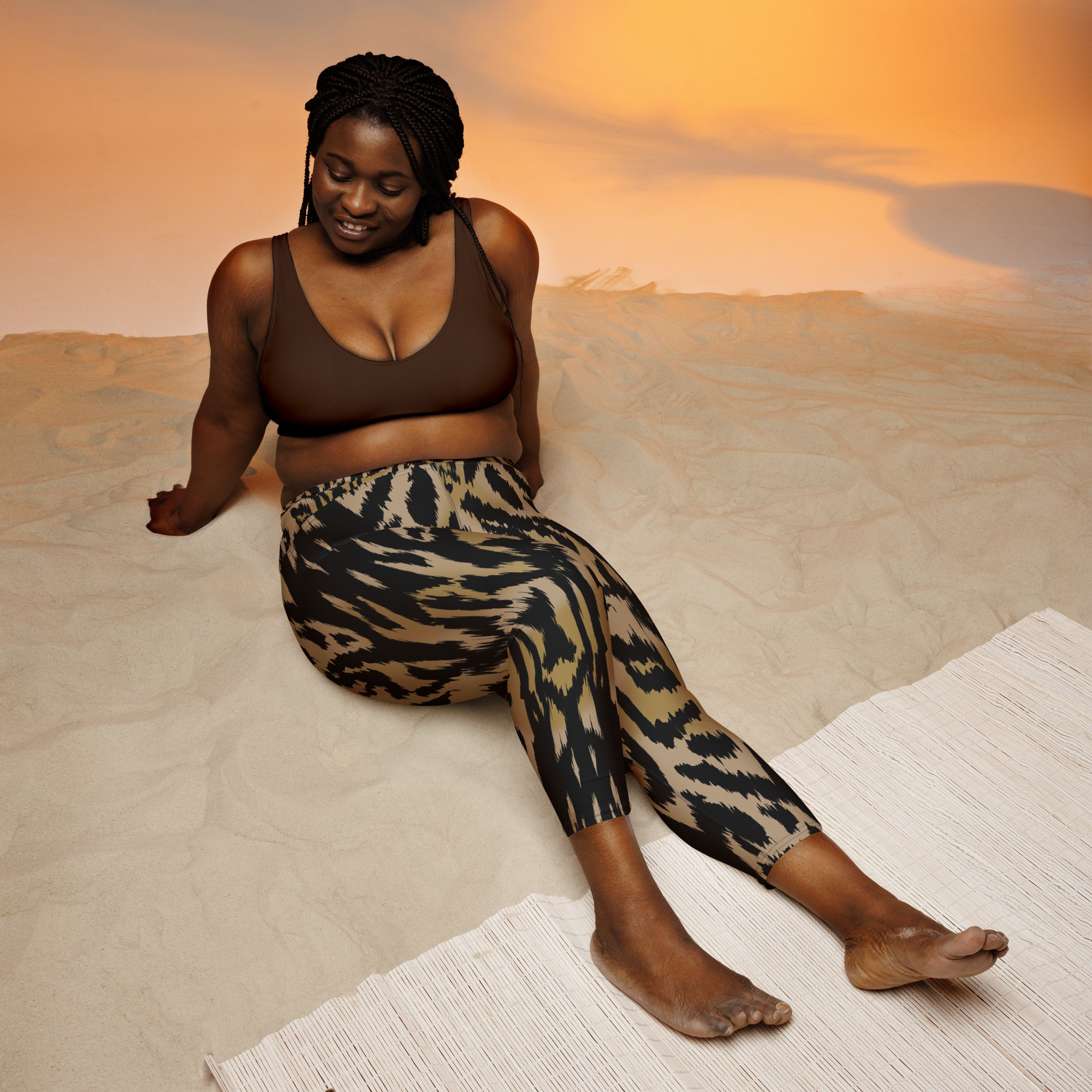 Yoga Capri Leggings - Image 2