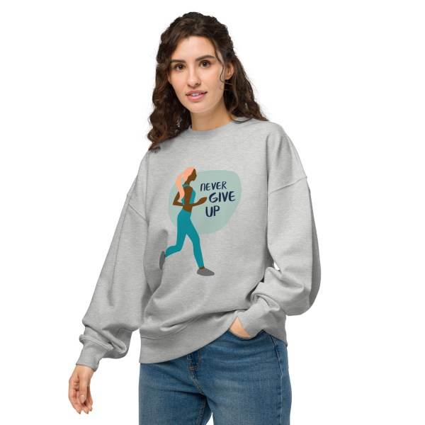 Unisex organic oversized sweatshirt
