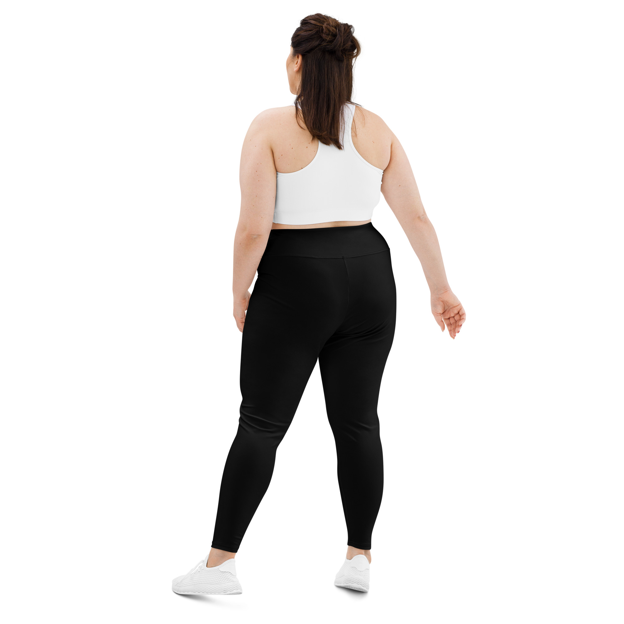 Black Plus Size Leggings - Image 2
