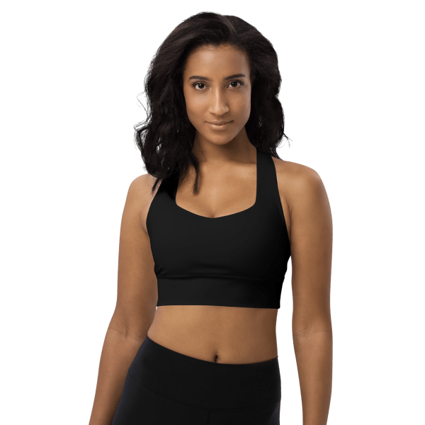 Recycled Longline Sports Bra