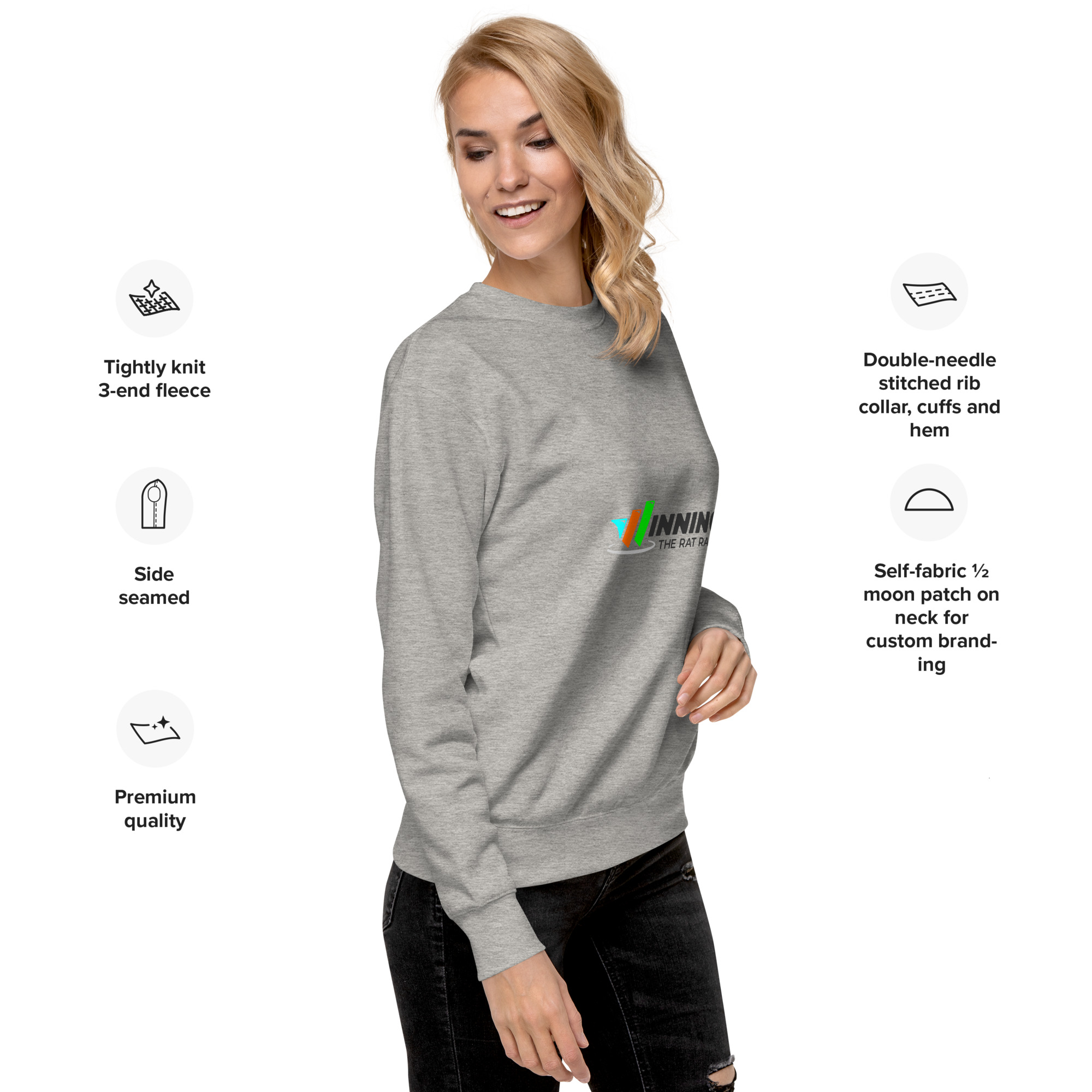 Unisex Premium Sweatshirt - Image 2