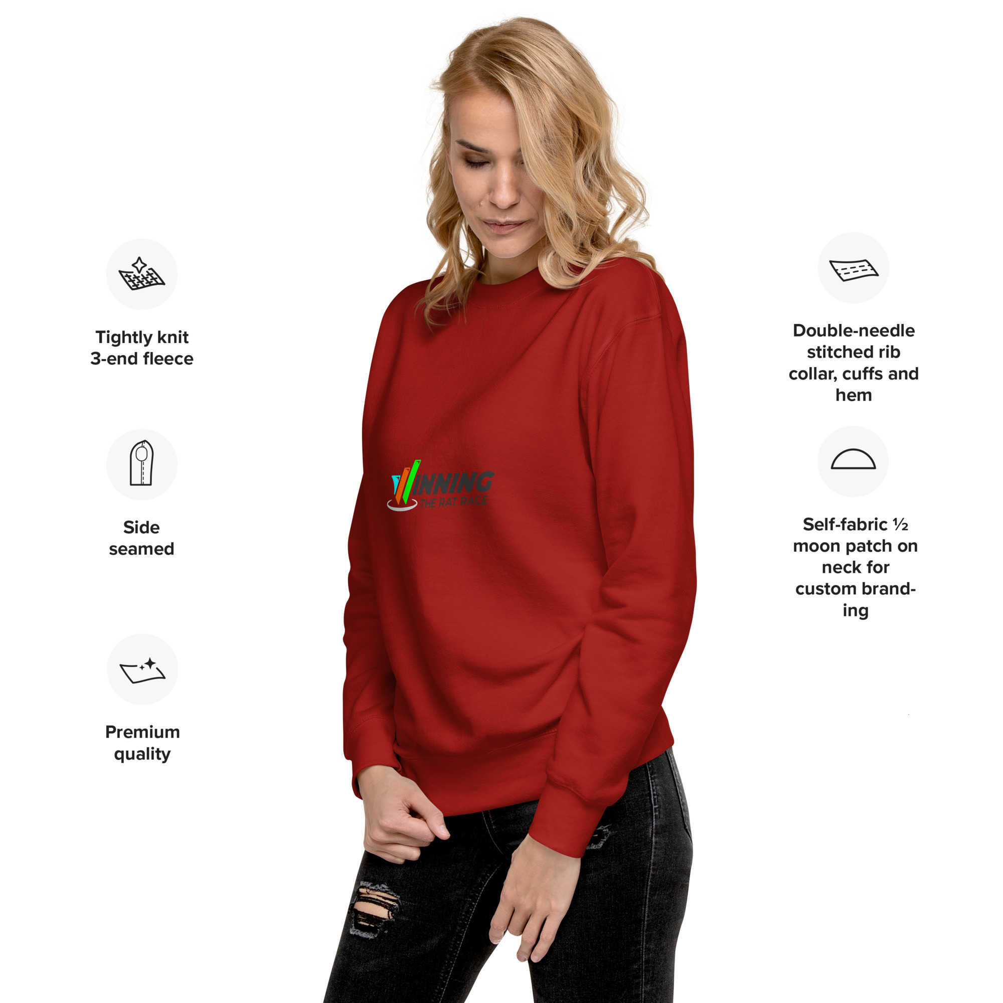 Unisex Premium Sweatshirt - Image 4
