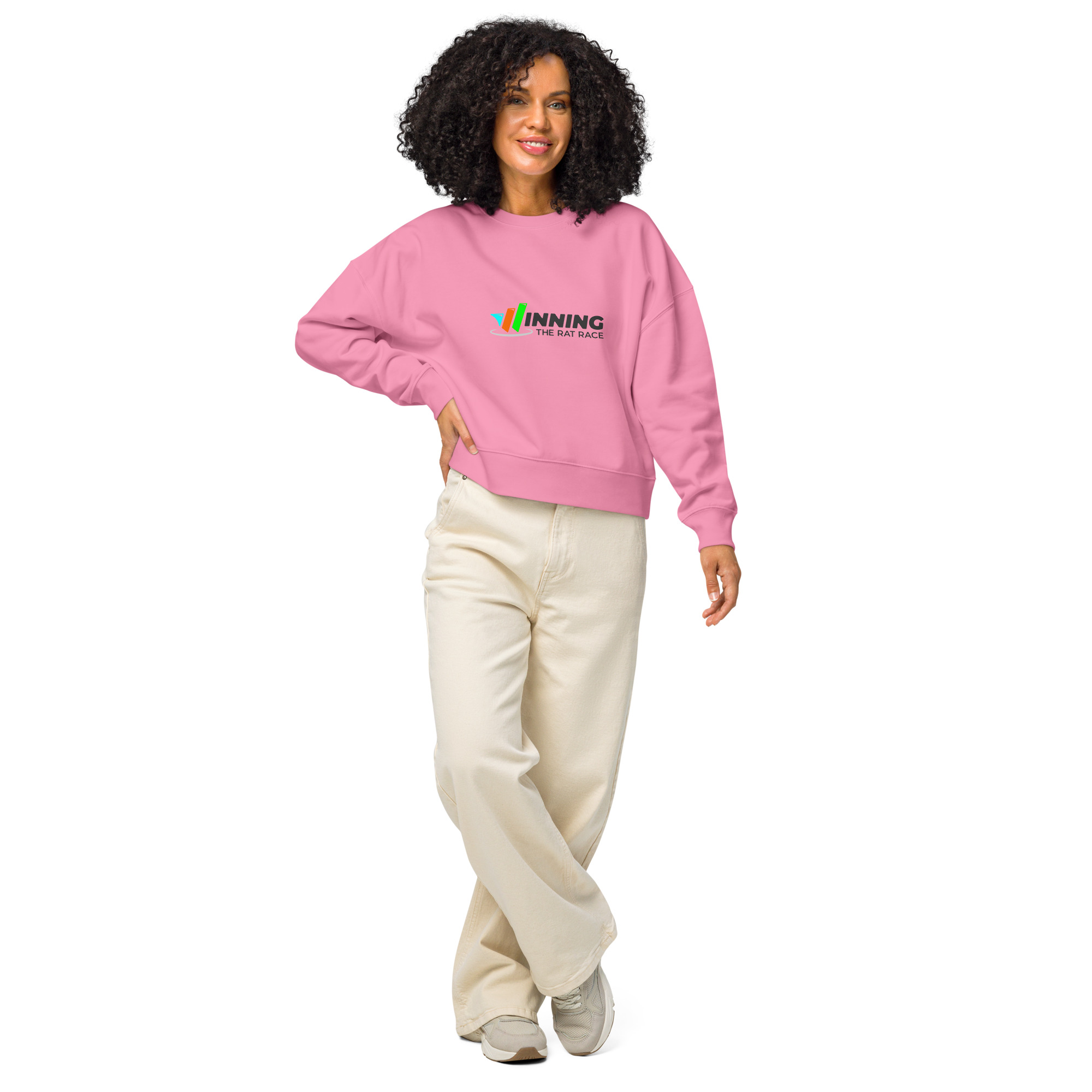 Women’s organic crew neck sweatshirt - Image 10