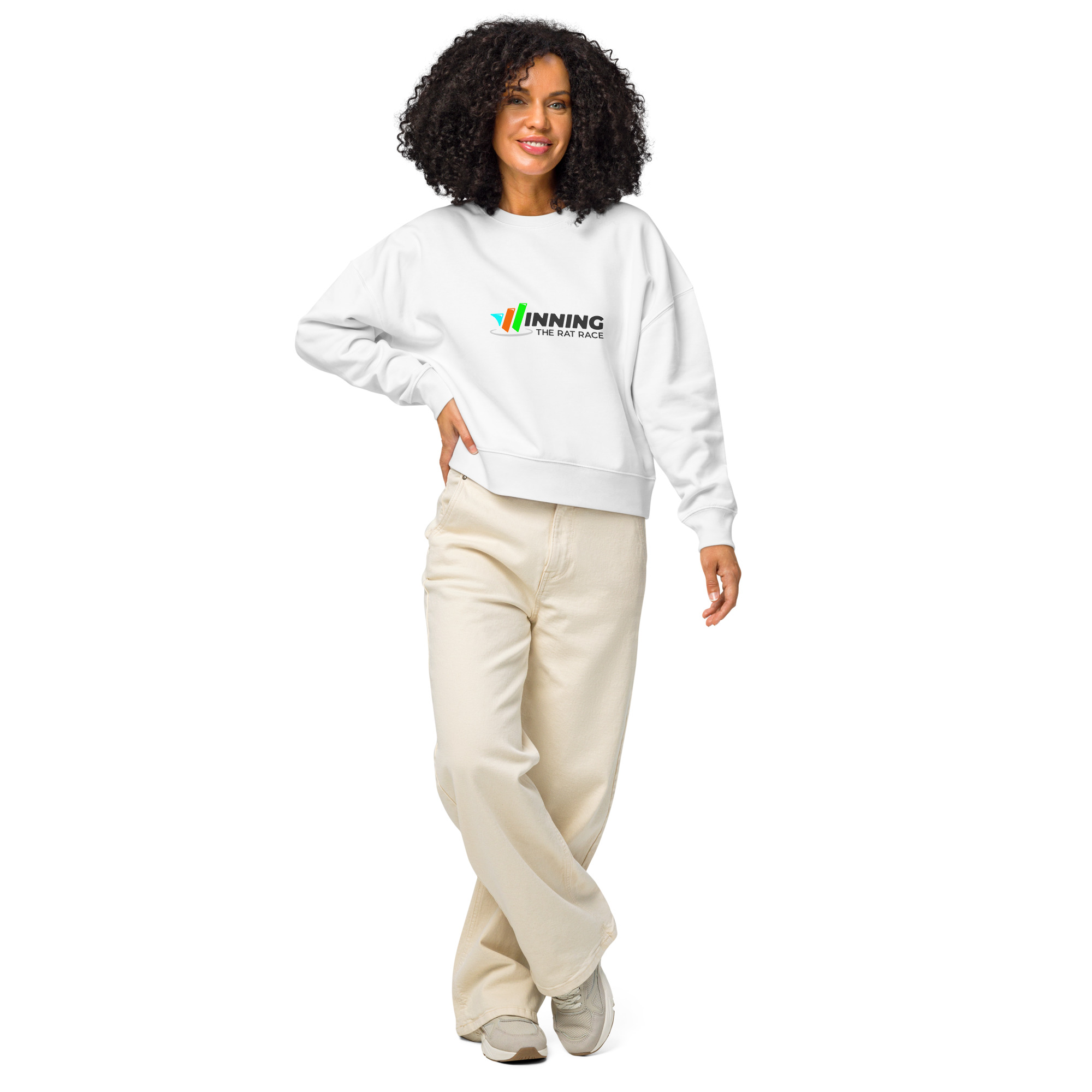 Women’s organic crew neck sweatshirt - Image 16