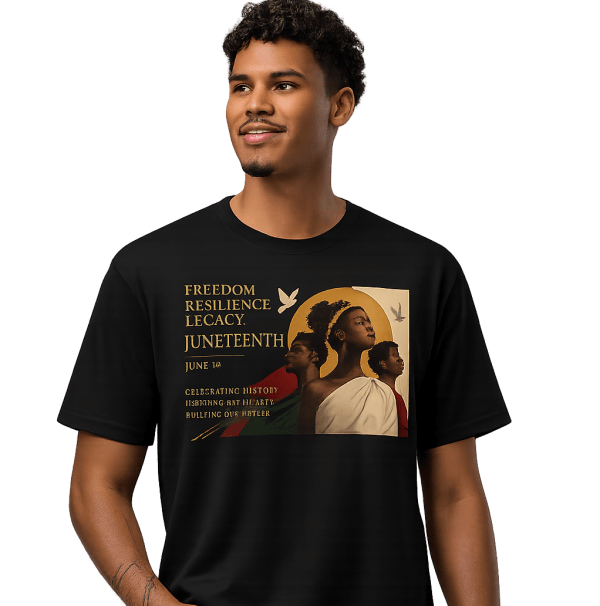 Juneteenth Legacy Cotton Heritage Men's Premium Short Sleeve Tee