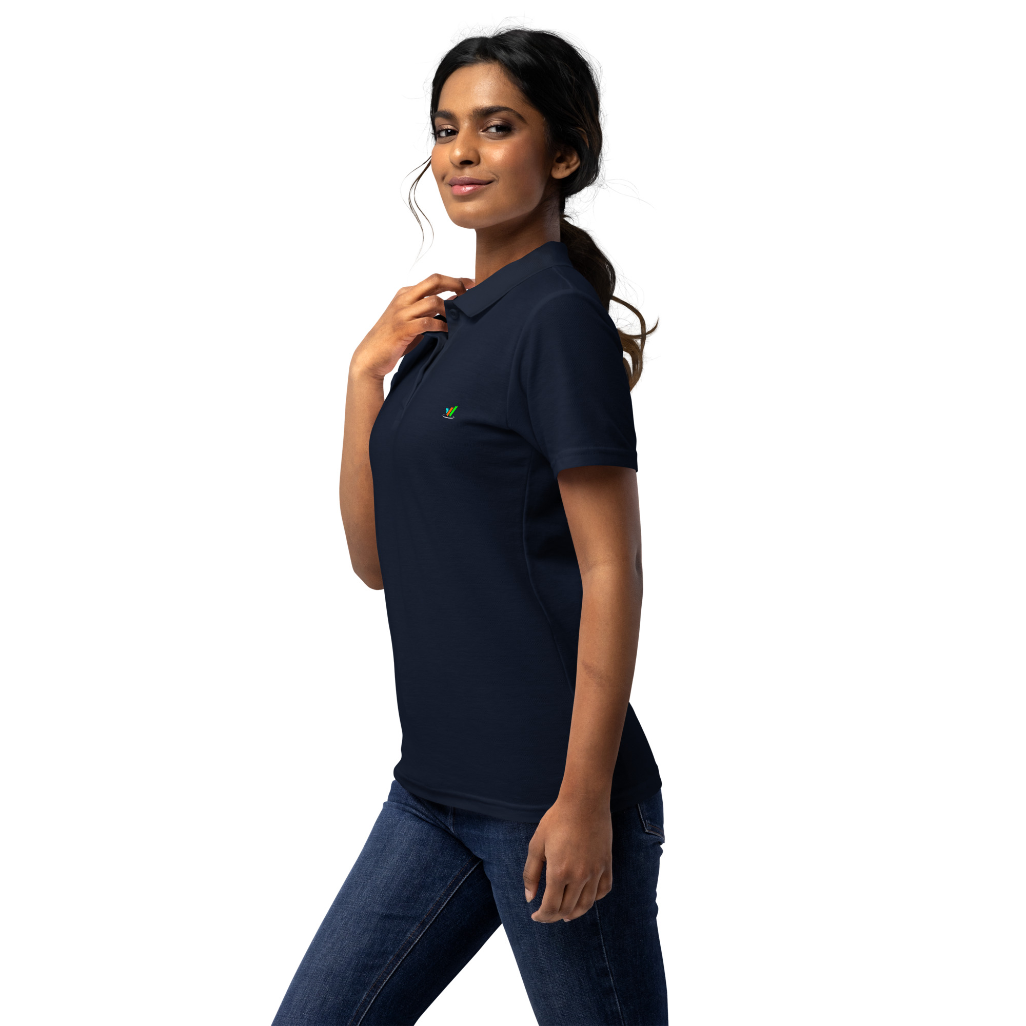 Women’s pique polo shirt - Image 10