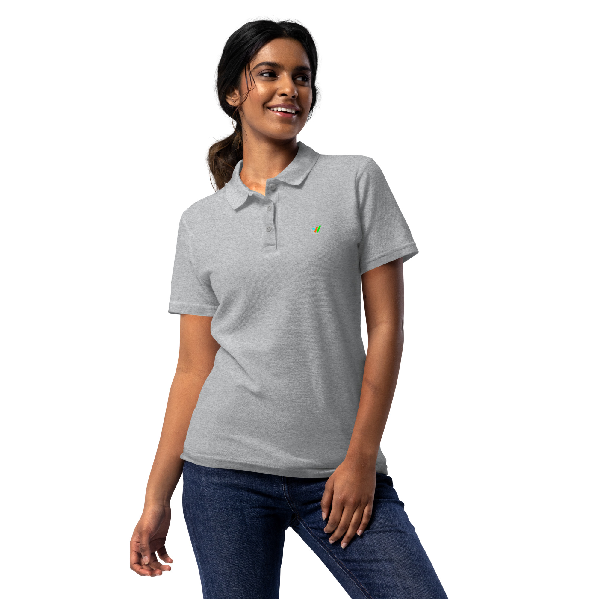 Women’s pique polo shirt - Image 14