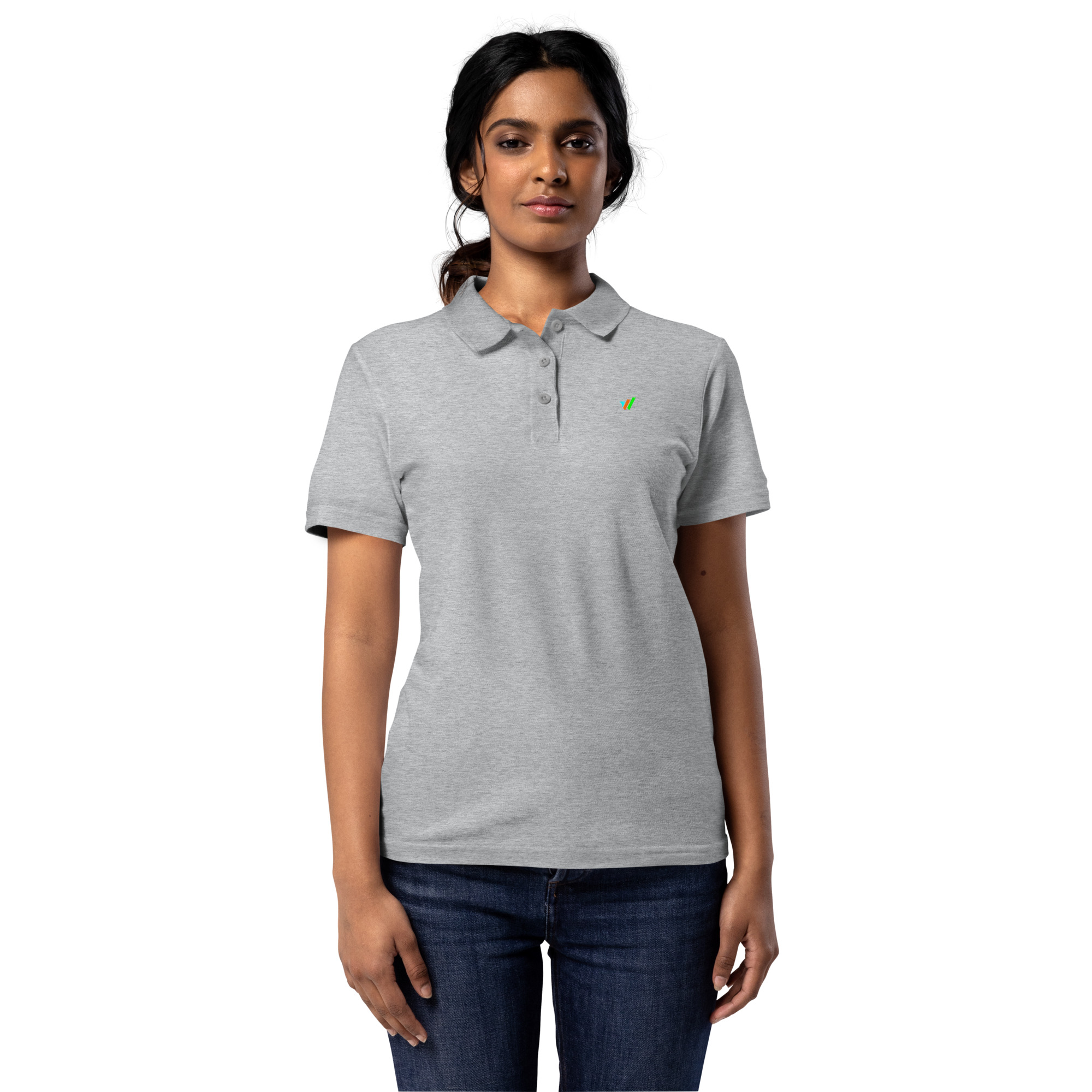 Women’s pique polo shirt - Image 8