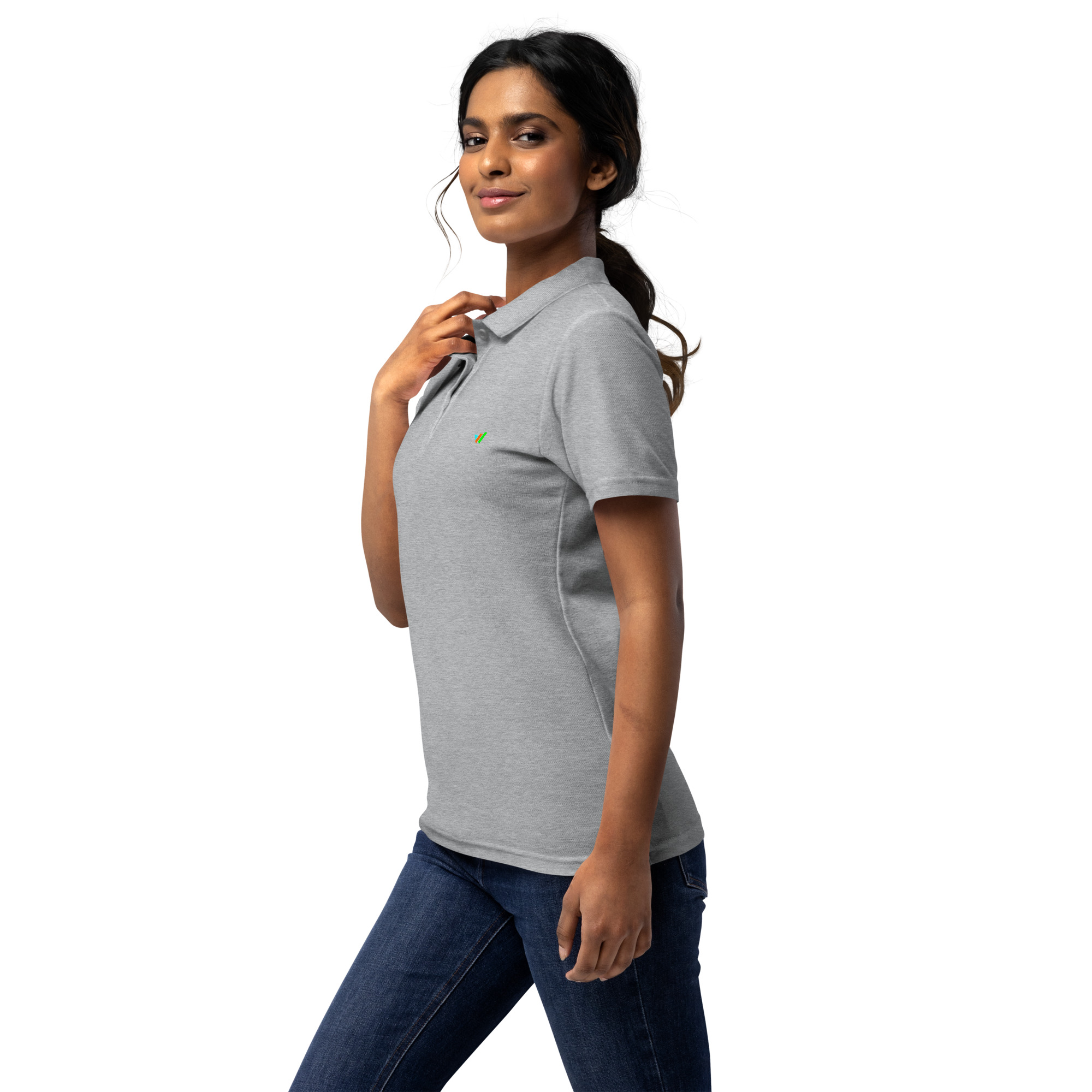 Women’s pique polo shirt - Image 11