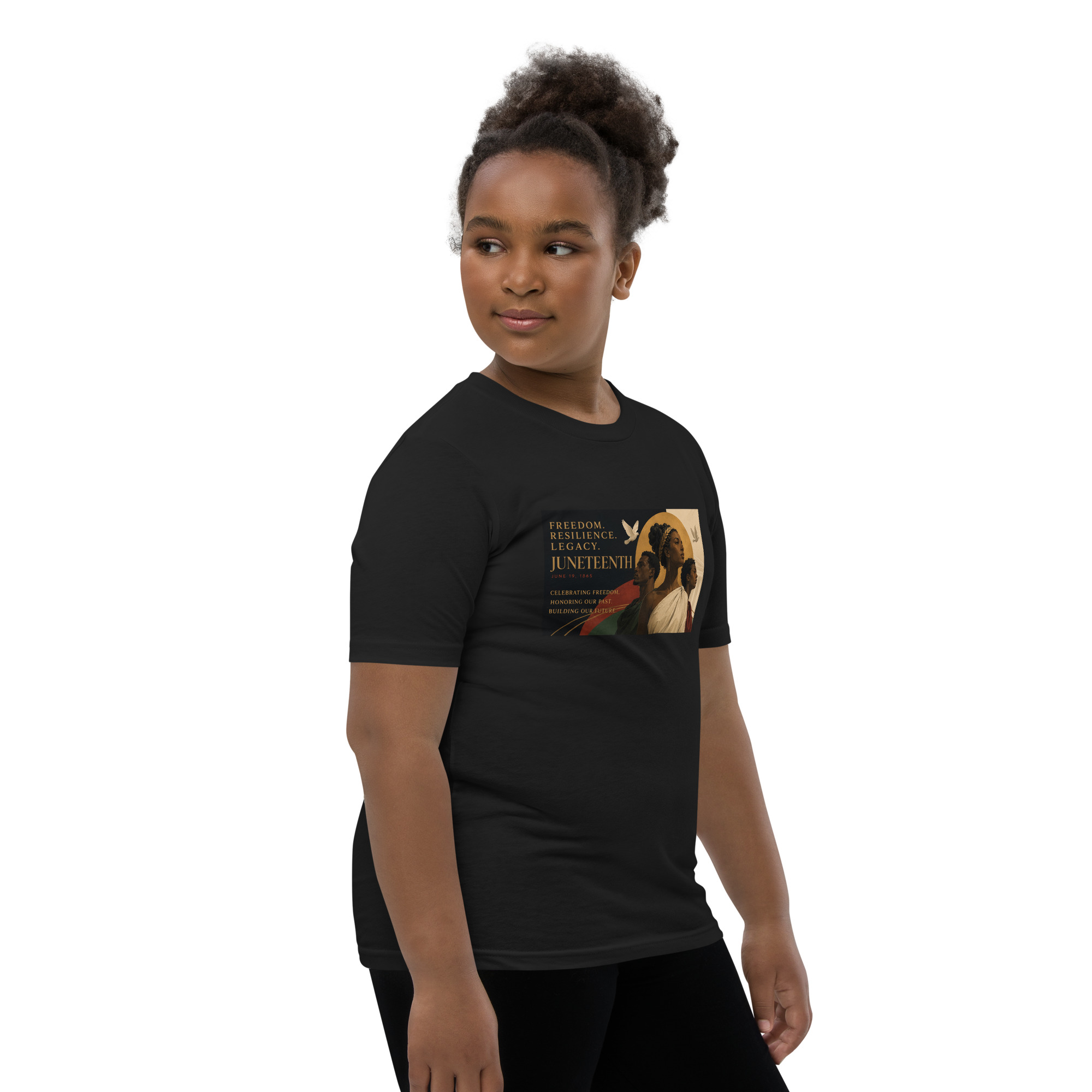 Juneteenth Legacy Youth Short Sleeve T-Shirt - Image 7