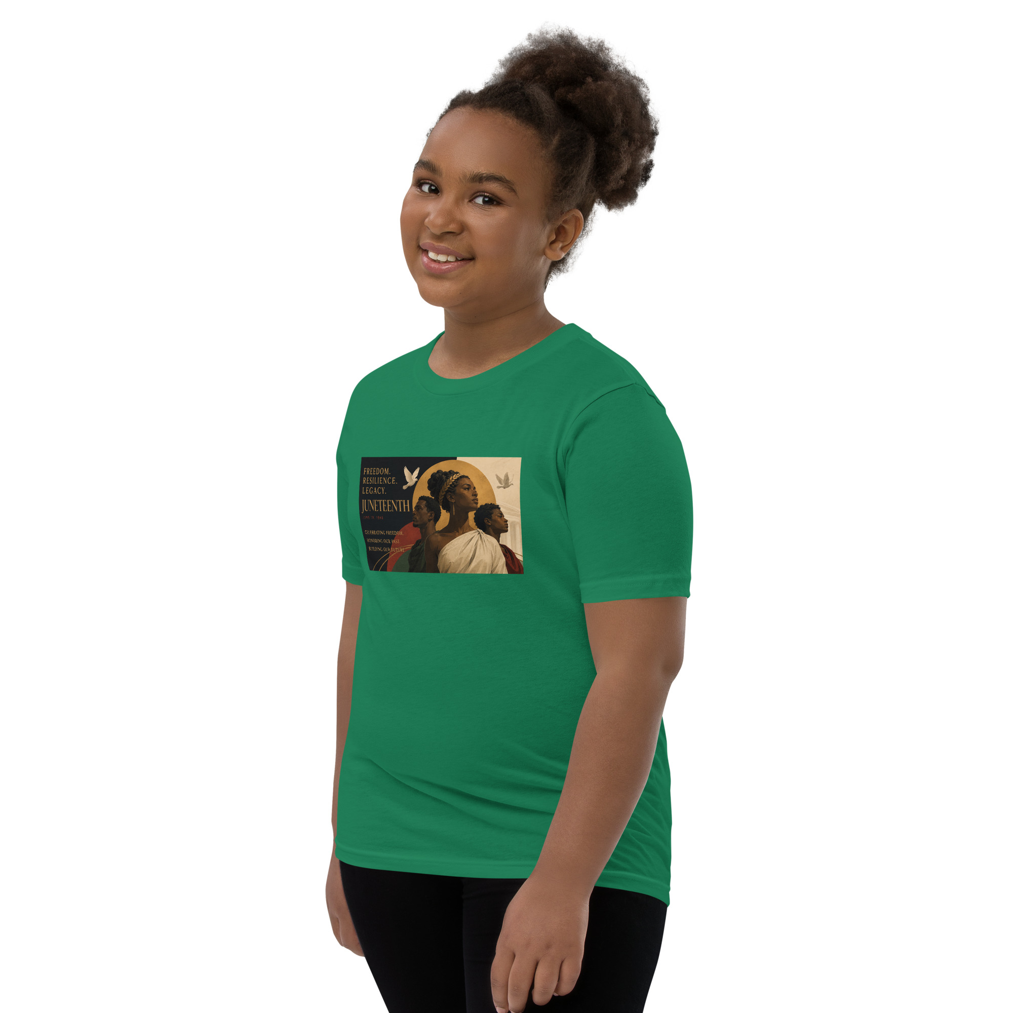 Juneteenth Legacy Youth Short Sleeve T-Shirt - Image 6