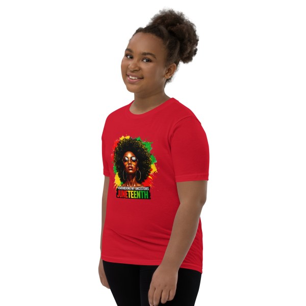 Juneteenth Ancestors Youth Short Sleeve T-Shirt