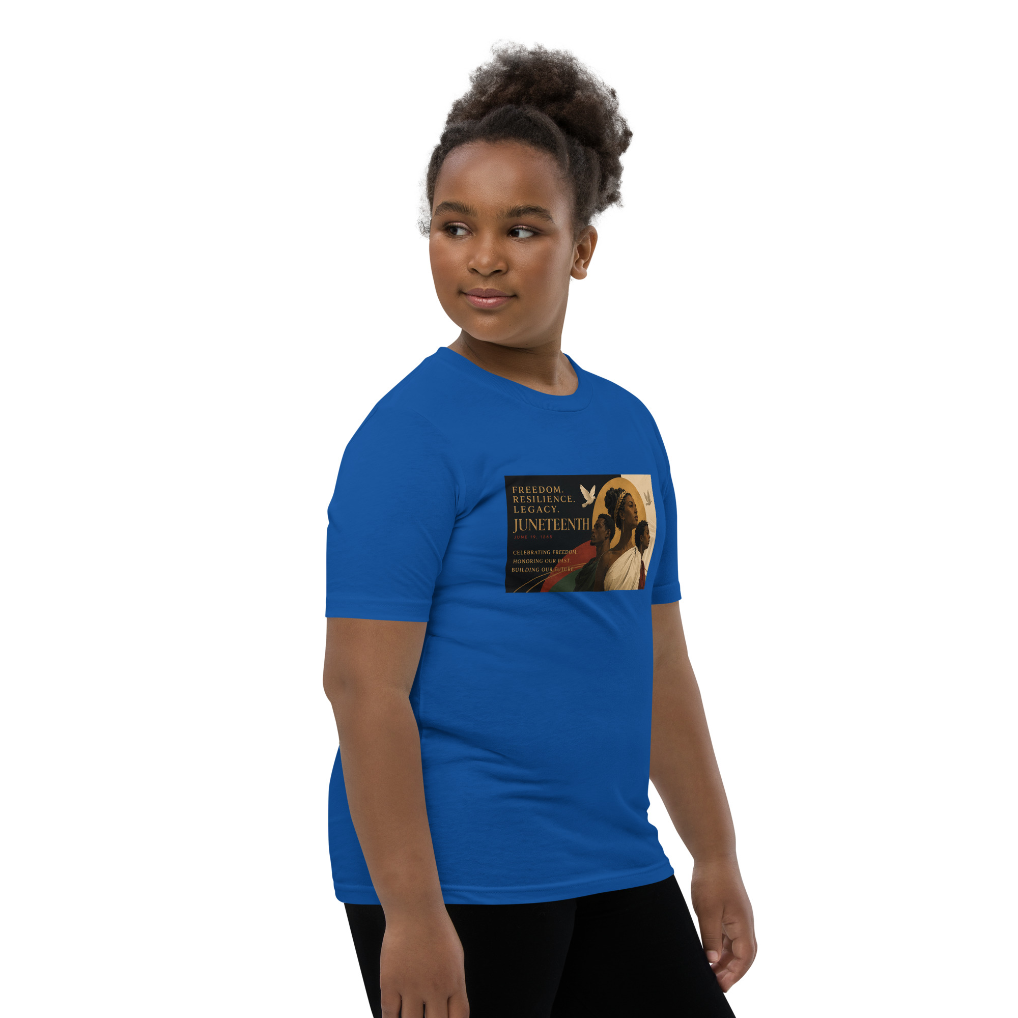 Juneteenth Legacy Youth Short Sleeve T-Shirt - Image 8